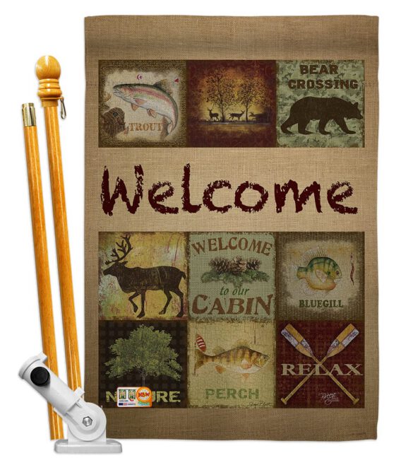 Call Of The Wilderness - Outdoor Nature Vertical Impressions Decorative Flags HG109048 Made In USA - Image 5