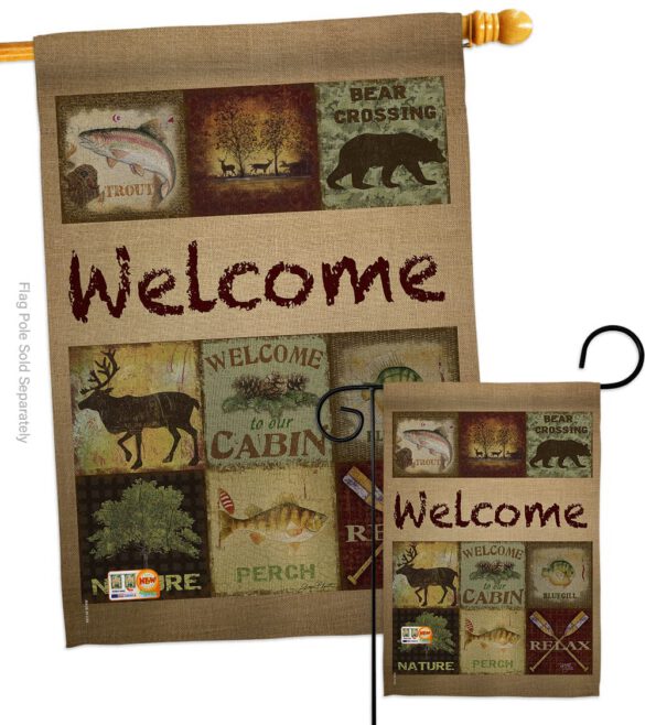 Call Of The Wilderness - Outdoor Nature Vertical Impressions Decorative Flags HG109048 Made In USA - Image 3