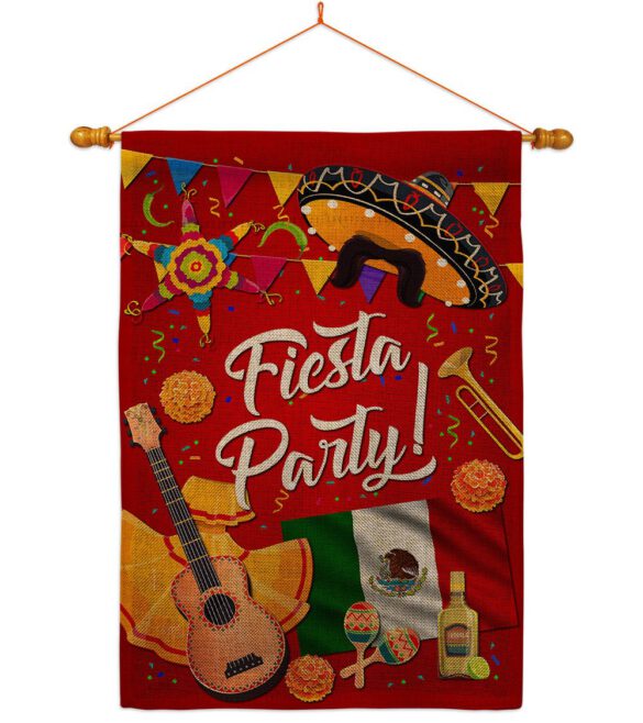 Fiesta Party - Party & Celebration Special Occasion Vertical Impressions Decorative Flags HG115176 Made In USA - Image 20