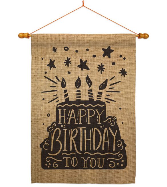 Happy Birthday to You - Party & Celebration Special Occasion Vertical Impressions Decorative Flags HG192223 Made In USA - Image 10