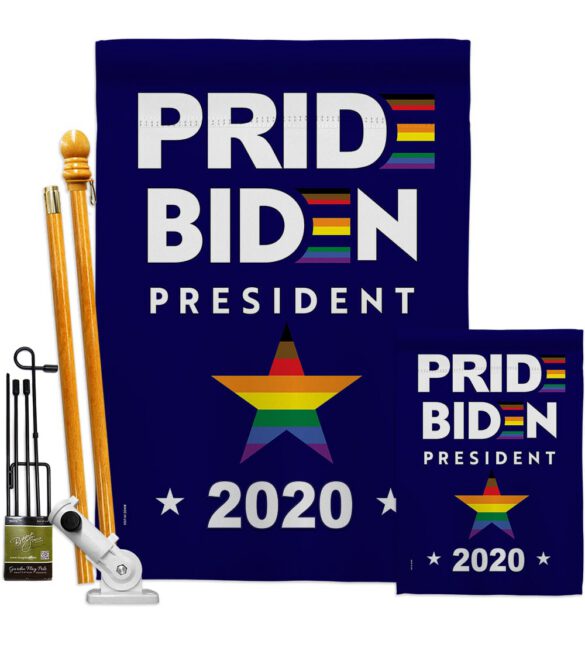 2020 Biden President - Patriotic Americana Vertical Impressions Decorative Flags HG170080 Made In USA - Image 7