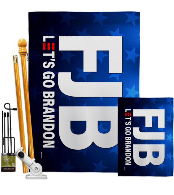 FJB - Patriotic Americana Horizontal Impressions Decorative Flags HG170255 Made In USA - Image 6