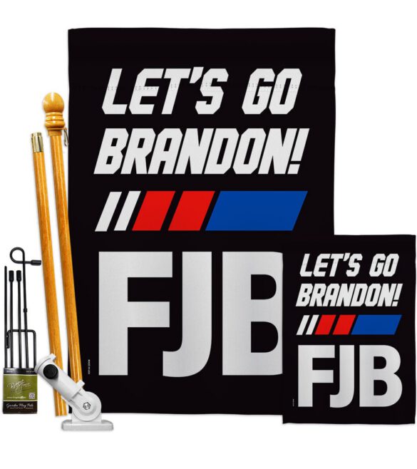 FJB Go Brandon - Patriotic Americana Vertical Impressions Decorative Flags HG170256 Made In USA - Image 6