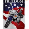 Freedom - Patriotic Americana Vertical Applique Decorative Flags HG111045