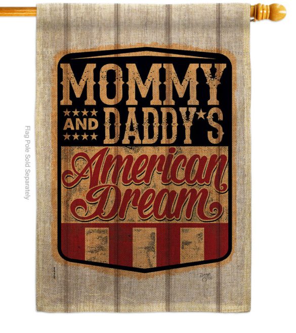 American Dream - Patriotic Americana Vertical Impressions Decorative Flags HG111101 Made In USA - Image 13