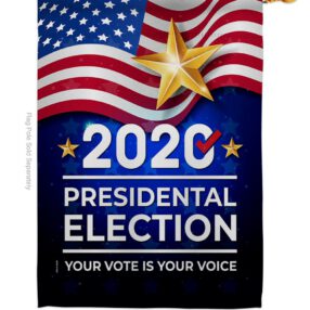 House Flag Patriotic H170125