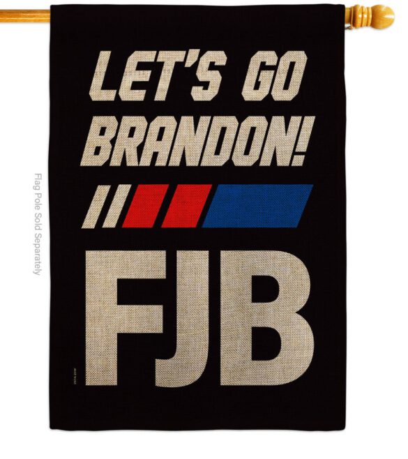FJB Go Brandon - Patriotic Americana Vertical Impressions Decorative Flags HG170256 Made In USA - Image 14