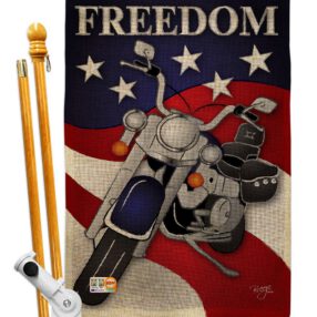House Flag Patriotic HS111045 B