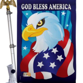 House Flag Patriotic HS111051 02