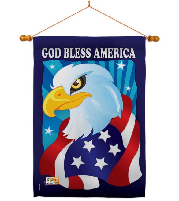 Freedom Eagle - Patriotic Americana Vertical Impressions Decorative Flags HG111051 Imported - Image 14