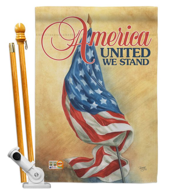 America United - Patriotic Americana Vertical Impressions Decorative Flags HG111061 Made In USA - Image 6
