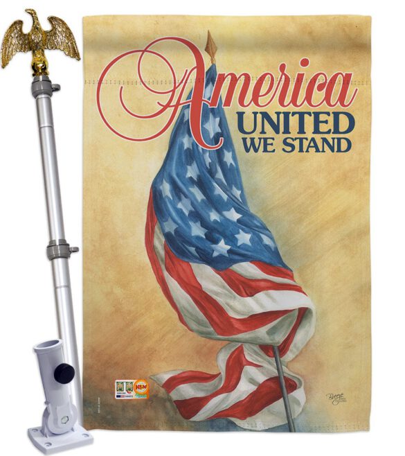 America United - Patriotic Americana Vertical Impressions Decorative Flags HG111061 Made In USA - Image 14