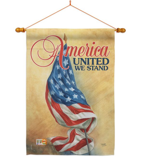 America United - Patriotic Americana Vertical Impressions Decorative Flags HG111061 Made In USA - Image 15