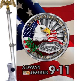 House Flag Patriotic HS111063 02