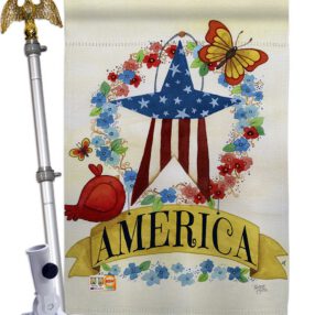 House Flag Patriotic HS111073 02