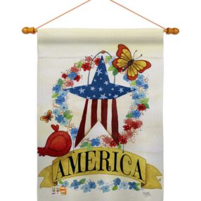 House Flag Patriotic HS111073 03