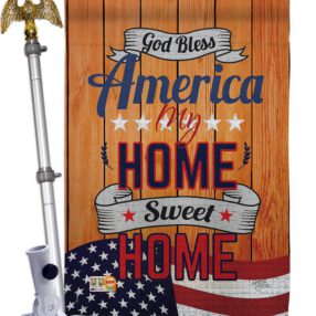 House Flag Patriotic HS111075 02