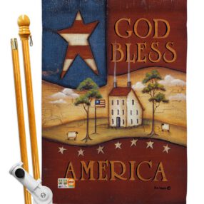 House Flag Patriotic HS111090