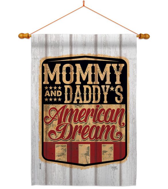 American Dream - Patriotic Americana Vertical Impressions Decorative Flags HG111101 Made In USA - Image 11