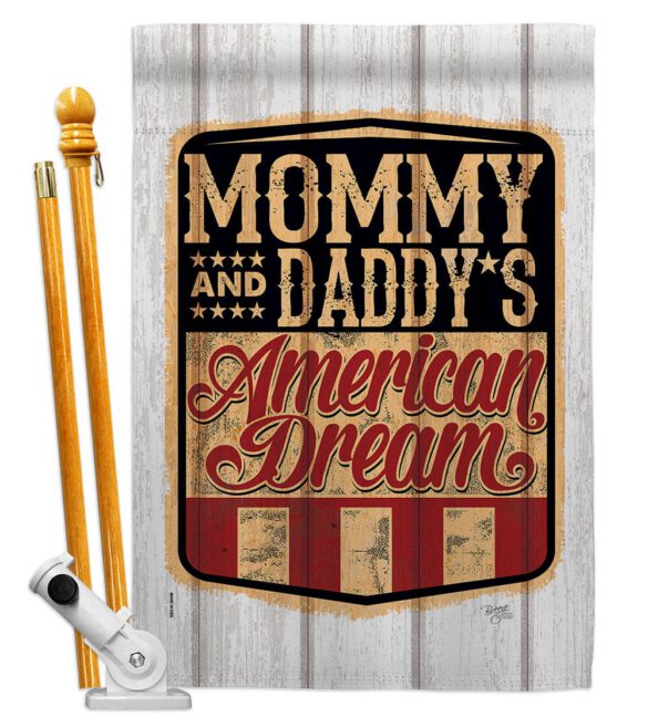 American Dream - Patriotic Americana Vertical Impressions Decorative Flags HG111101 Made In USA - Image 6