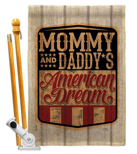 American Dream - Patriotic Americana Vertical Impressions Decorative Flags HG111101 Made In USA - Image 16