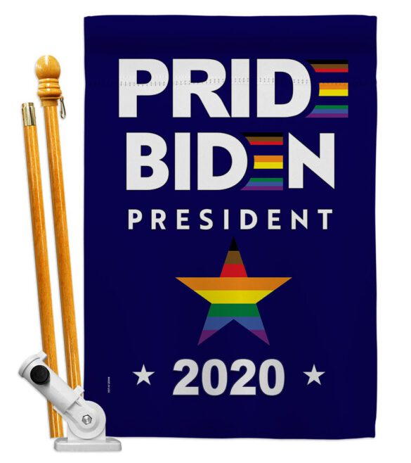 2020 Biden President - Patriotic Americana Vertical Impressions Decorative Flags HG170080 Made In USA - Image 6