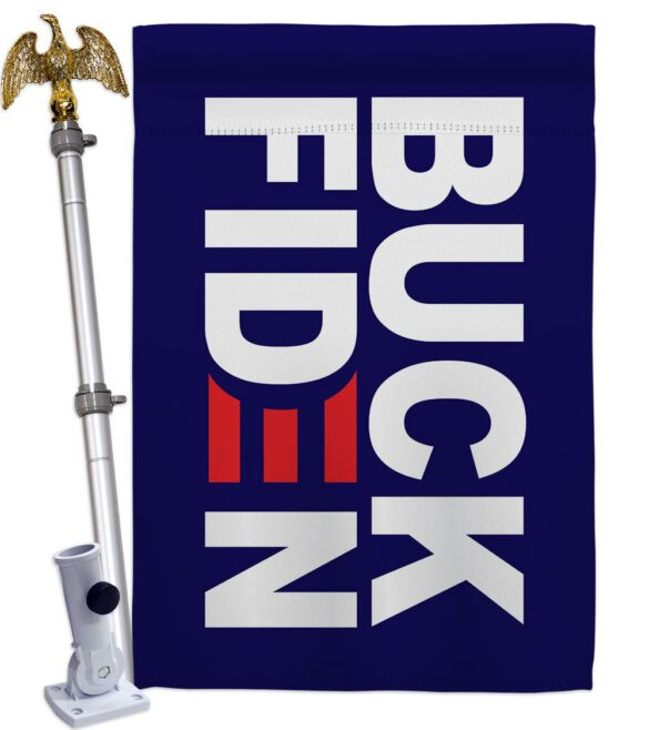 Buck Finden - Patriotic Americana Vertical Impressions Decorative Flags HG170205 Made In USA - Image 11