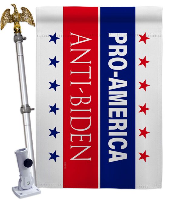 America Anti Biden - Patriotic Americana Horizontal Impressions Decorative Flags HG170251 Made In USA - Image 12