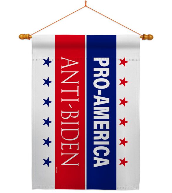 America Anti Biden - Patriotic Americana Horizontal Impressions Decorative Flags HG170251 Made In USA - Image 13