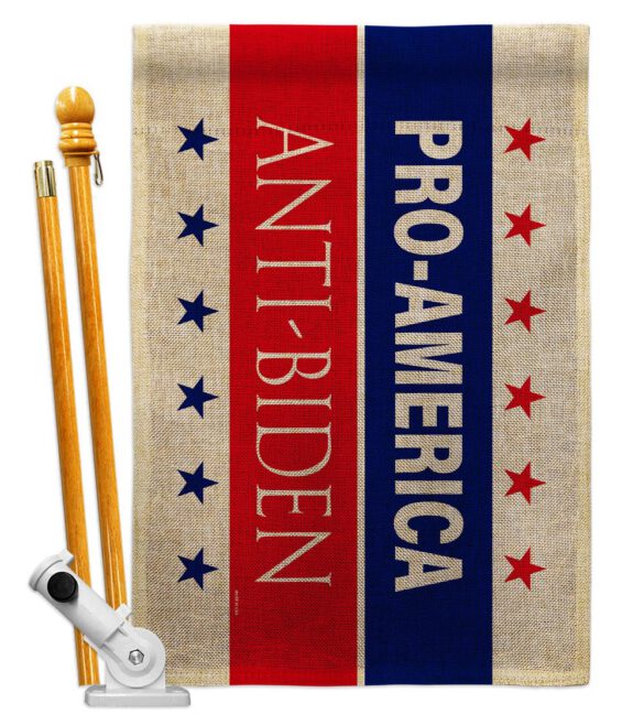 America Anti Biden - Patriotic Americana Horizontal Impressions Decorative Flags HG170251 Made In USA - Image 18