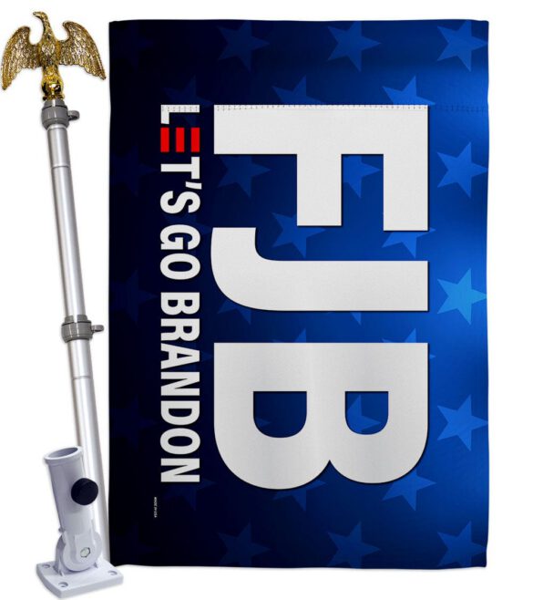 FJB - Patriotic Americana Horizontal Impressions Decorative Flags HG170255 Made In USA - Image 11