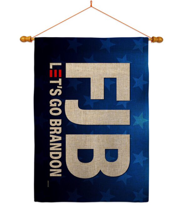 FJB - Patriotic Americana Horizontal Impressions Decorative Flags HG170255 Made In USA - Image 24
