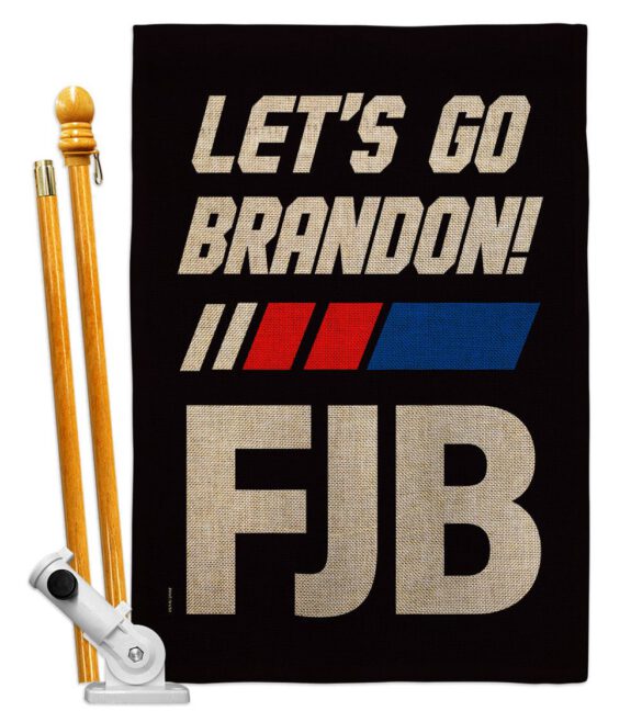 FJB Go Brandon - Patriotic Americana Vertical Impressions Decorative Flags HG170256 Made In USA - Image 17