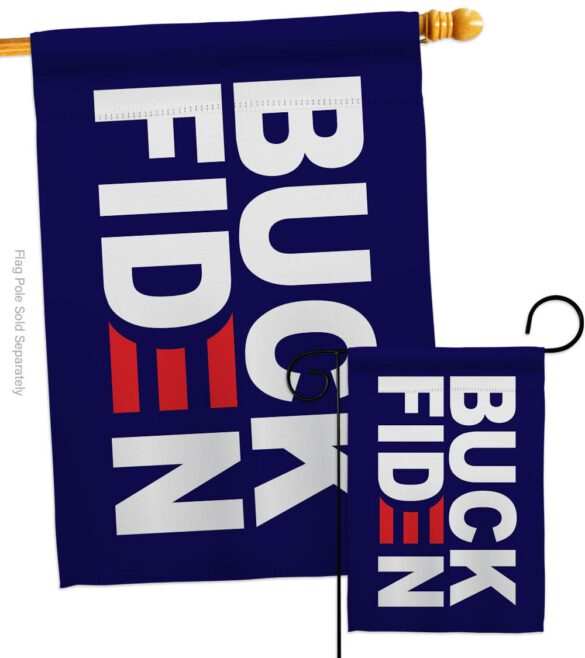 Buck Finden - Patriotic Americana Vertical Impressions Decorative Flags HG170205 Made In USA - Image 3