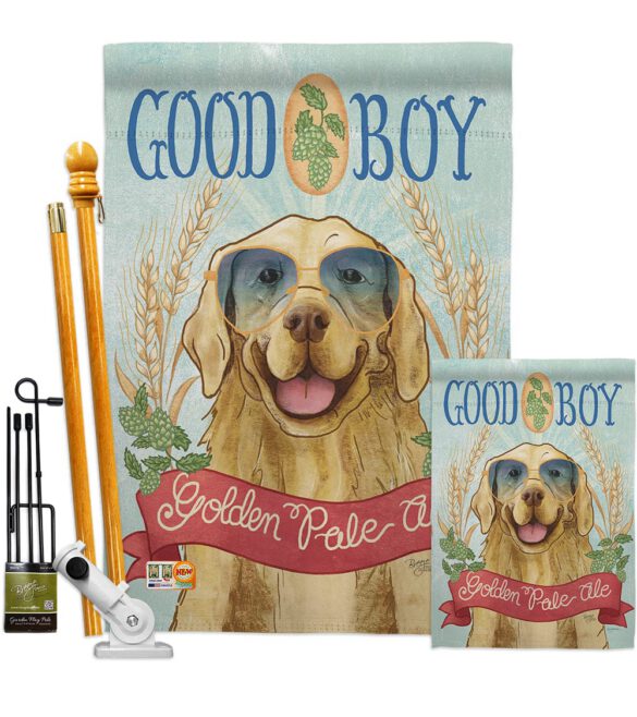 Golden Pale Ale - Pets Nature Vertical Impressions Decorative Flags HG110100 Made In USA - Image 6