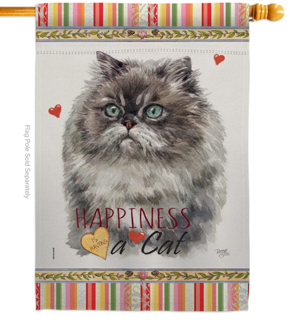 Himalayan Happiness - Pets Nature Vertical Impressions Decorative Flags HG110181 Made In USA - Image 2