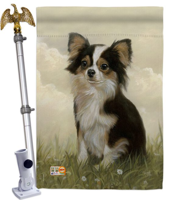 Chihuahua - Pets Nature Vertical Impressions Decorative Flags HG110094 Made In USA - Image 13