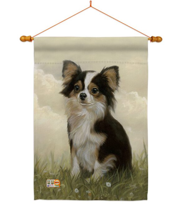 Chihuahua - Pets Nature Vertical Impressions Decorative Flags HG110094 Made In USA - Image 14