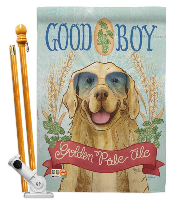 Golden Pale Ale - Pets Nature Vertical Impressions Decorative Flags HG110100 Made In USA - Image 5