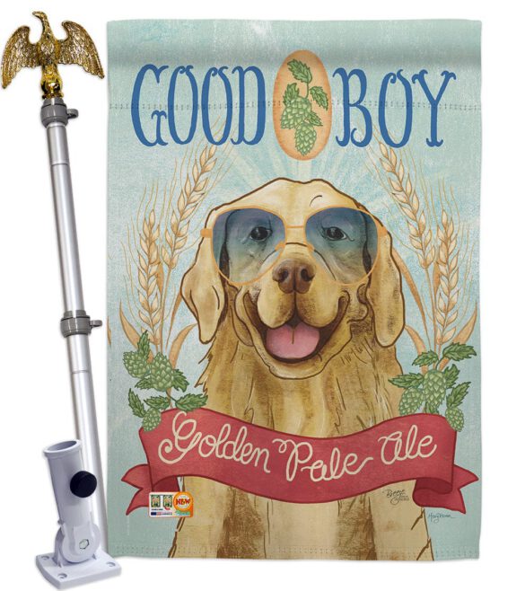 Golden Pale Ale - Pets Nature Vertical Impressions Decorative Flags HG110100 Made In USA - Image 13