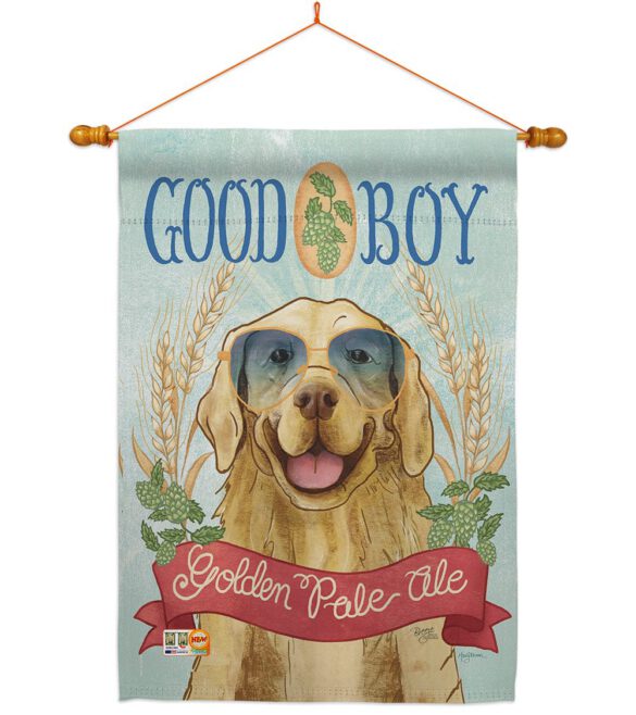 Golden Pale Ale - Pets Nature Vertical Impressions Decorative Flags HG110100 Made In USA - Image 14