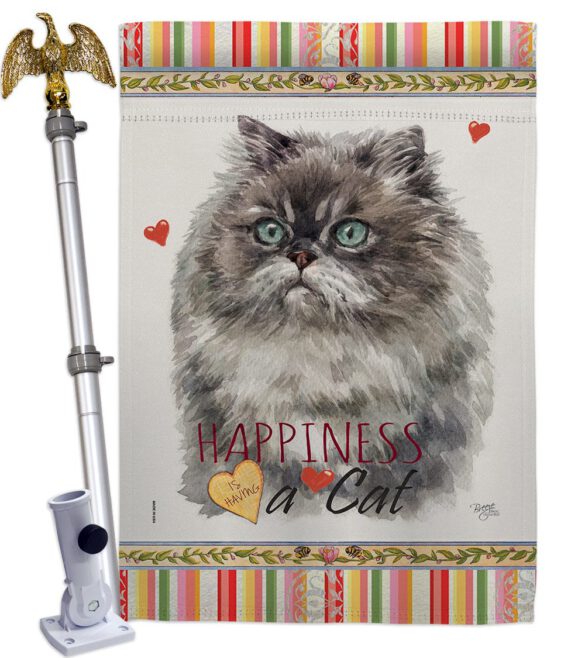 Himalayan Happiness - Pets Nature Vertical Impressions Decorative Flags HG110181 Made In USA - Image 9