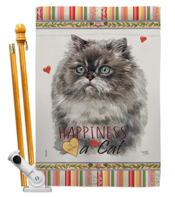 Himalayan Happiness - Pets Nature Vertical Impressions Decorative Flags HG110181 Made In USA - Image 5