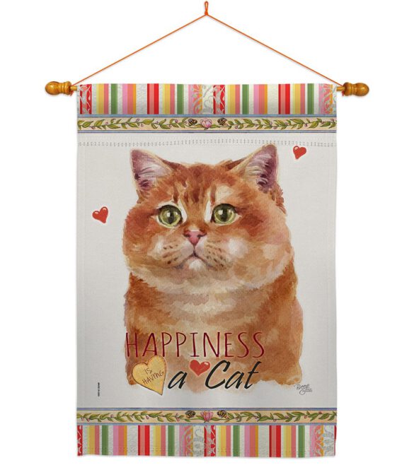 Gold Scottish Happiness - Pets Nature Vertical Impressions Decorative Flags HG110191 Made In USA - Image 10