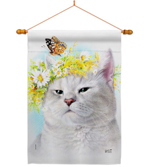 Garden Kitty - Pets Nature Vertical Impressions Decorative Flags HG137546 Made In USA - Image 10