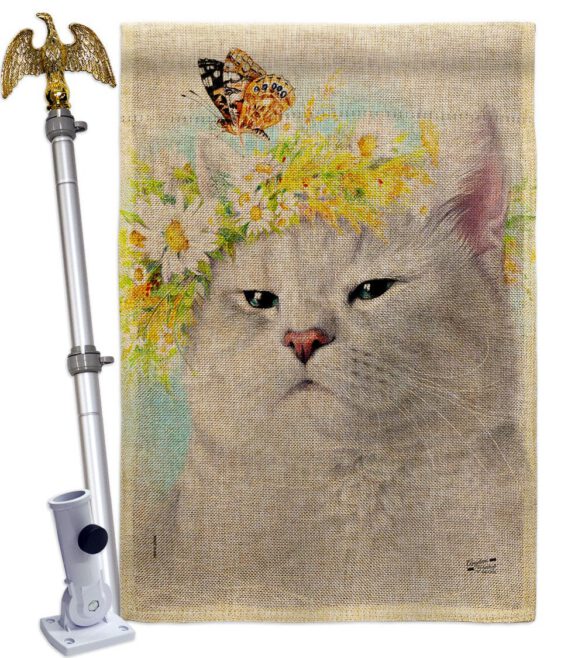 Garden Kitty - Pets Nature Vertical Impressions Decorative Flags HG137546 Made In USA - Image 19