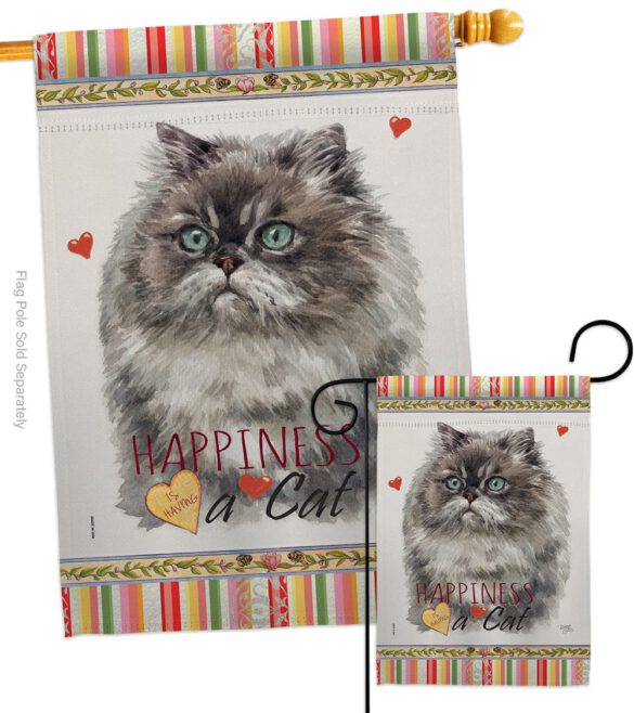 Himalayan Happiness - Pets Nature Vertical Impressions Decorative Flags HG110181 Made In USA - Image 3