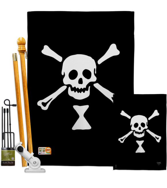 Emanuel Wynne - Pirate Coastal Vertical Impressions Decorative Flags HG107039 Made In USA - Image 6