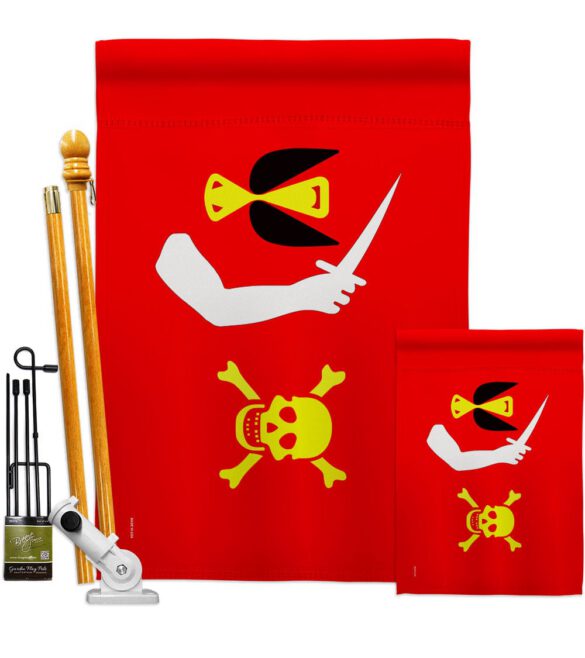 Christopher Moody - Pirate Coastal Impressions Decorative Flags HG141199 Made In USA - Image 12