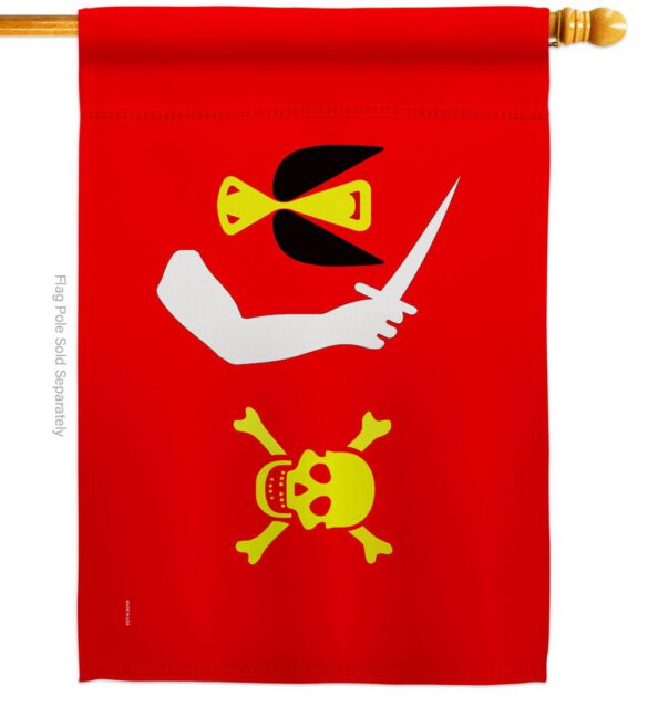 Christopher Moody - Pirate Coastal Impressions Decorative Flags HG141199 Made In USA - Image 7